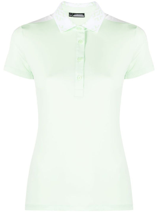 Green Tilly Golf Polo Top