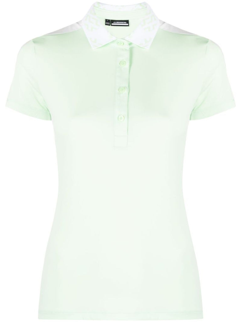 Green Tilly Golf Polo Top