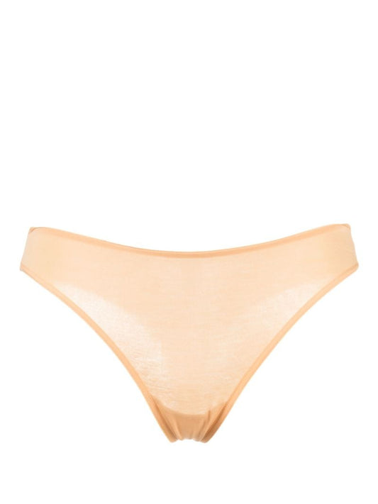 Yellow Enna Bamboo Jersey Thong