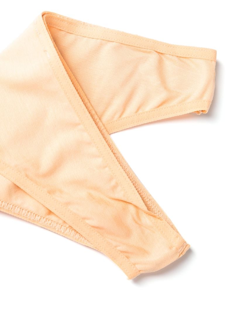 Yellow Enna Bamboo Jersey Thong