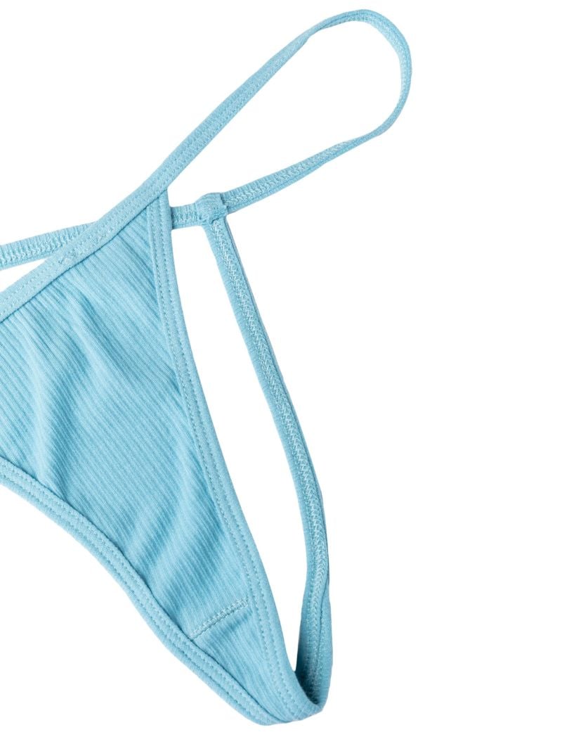 Blue Nida Organic Cotton Thong