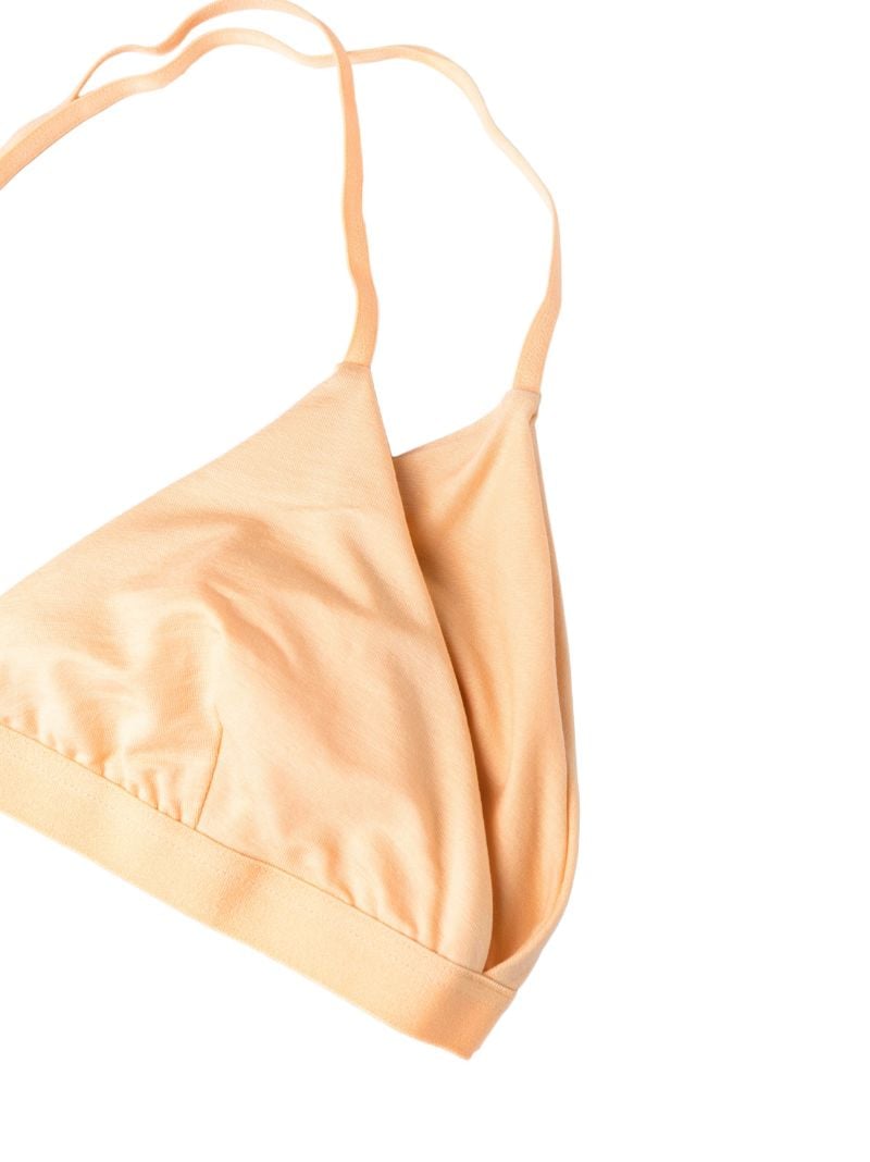 Yellow Lyocell Triangle Bra