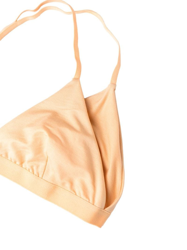 Yellow Lyocell Triangle Bra