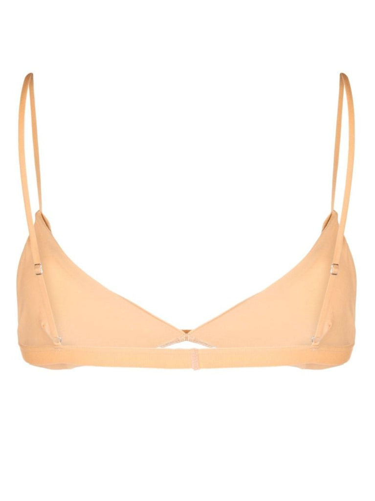 Yellow Lyocell Triangle Bra