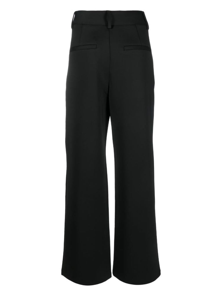 Black Scuba Tailored Trousers