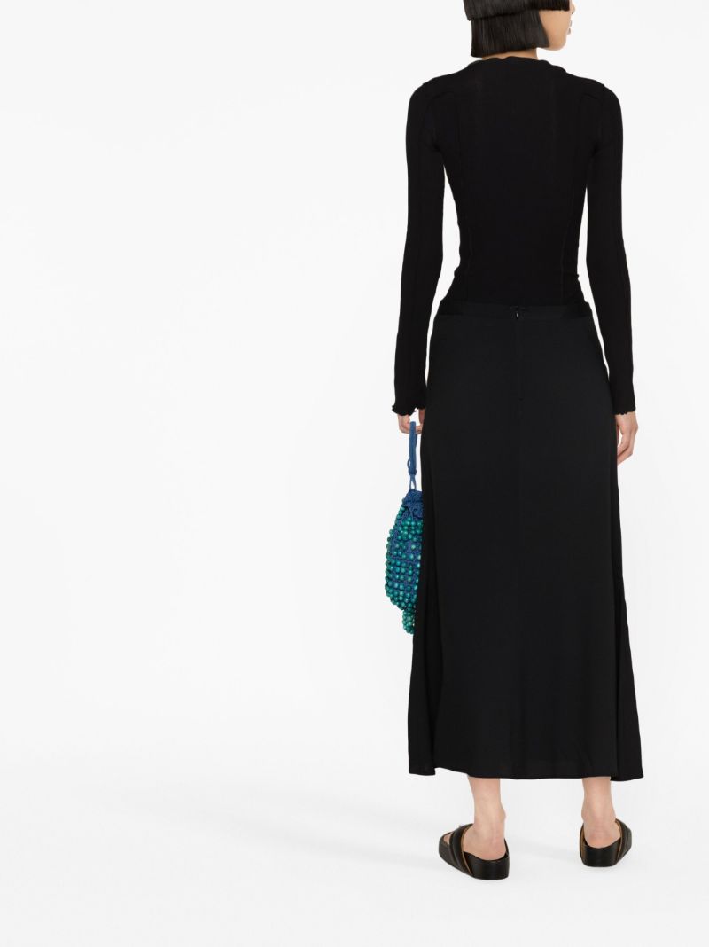 Black Omato Long Sleeved Top