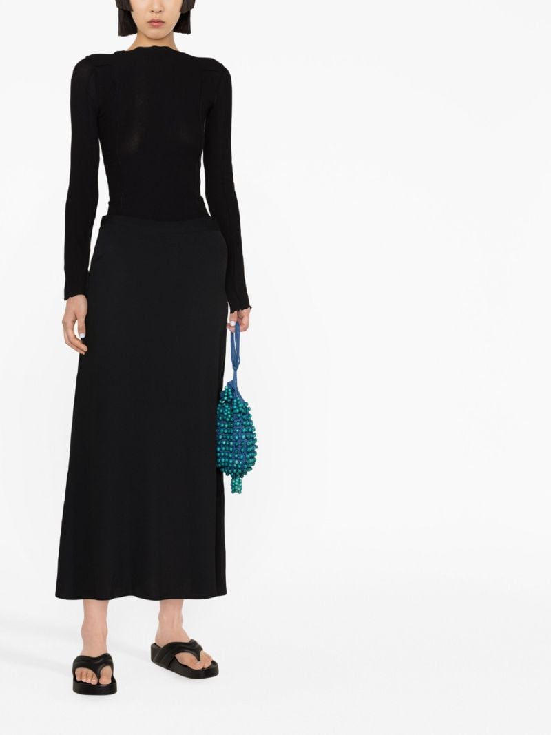 Black Omato Long Sleeved Top