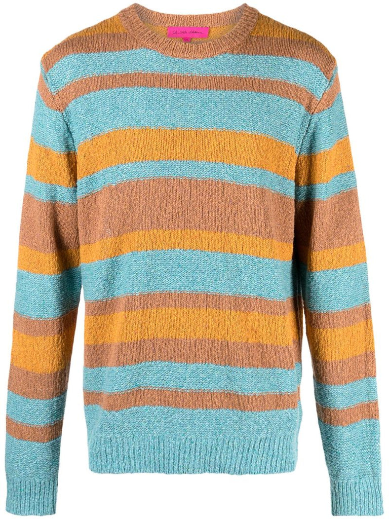 Brown the June Striped Knit Jumper