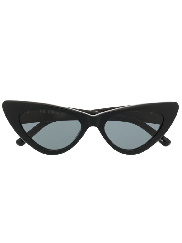 X the Attico Black Dora Cat Eye Sunglasses