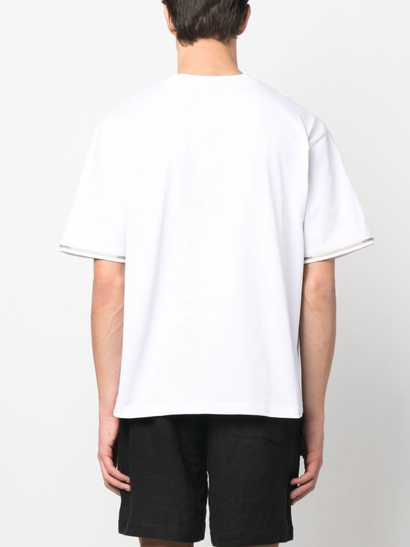 White Le Toalha Bandana Print T-shirt