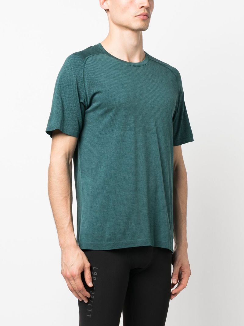 Green Metal Vent Tech Running T-shirt