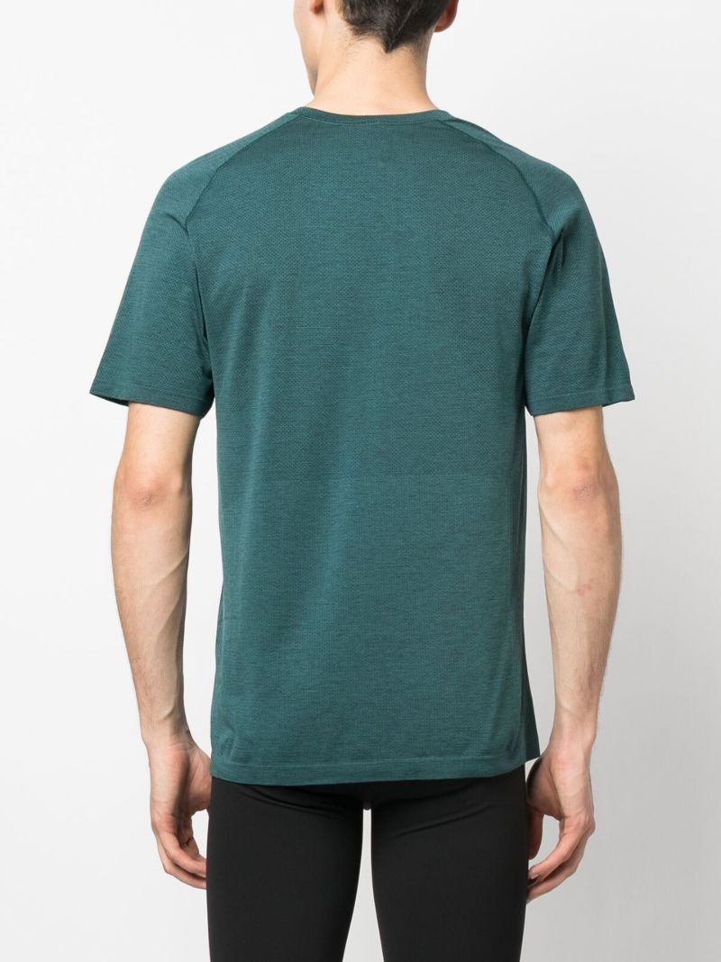 Green Metal Vent Tech Running T-shirt