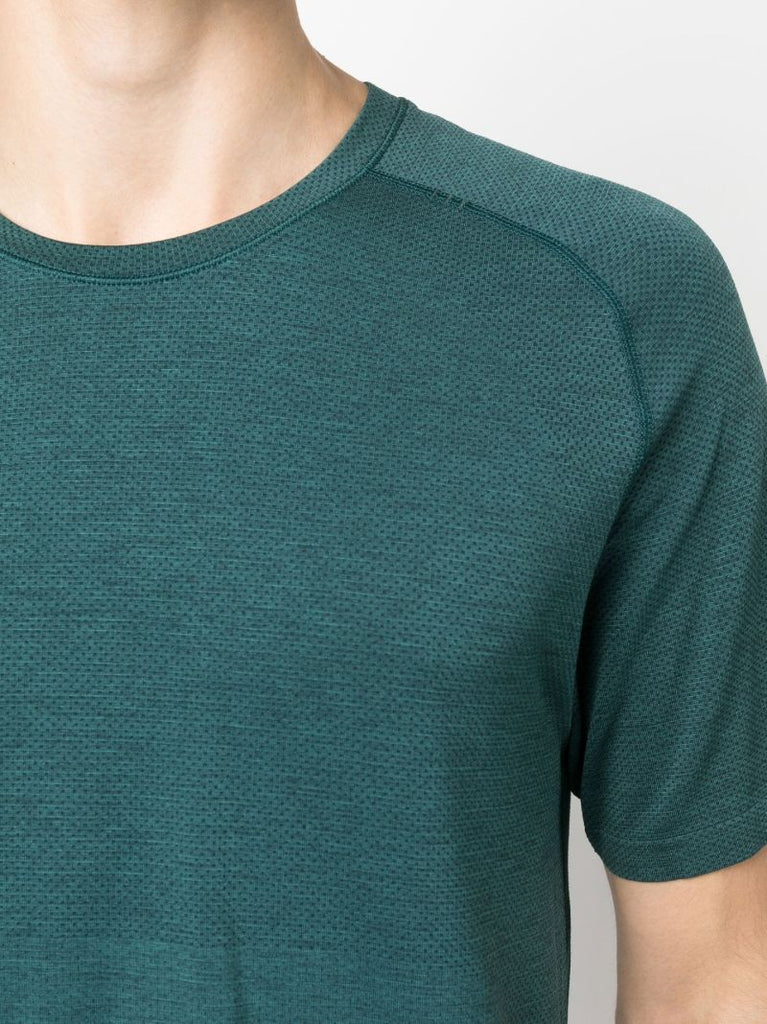 Green Metal Vent Tech Running T-shirt