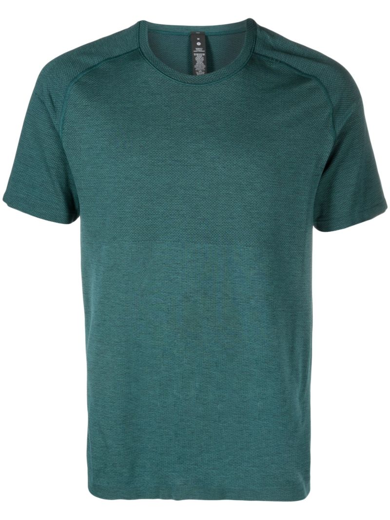Green Metal Vent Tech Running T-shirt