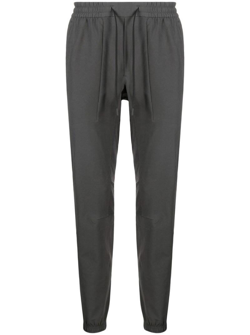 Grey Tapered Track Pants