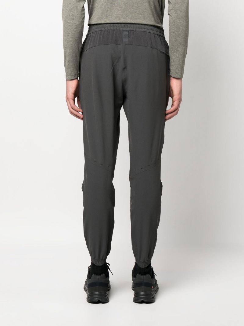 Grey Tapered Track Pants