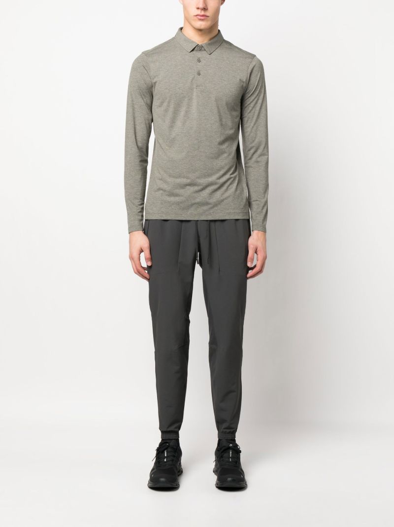 Grey Tapered Track Pants