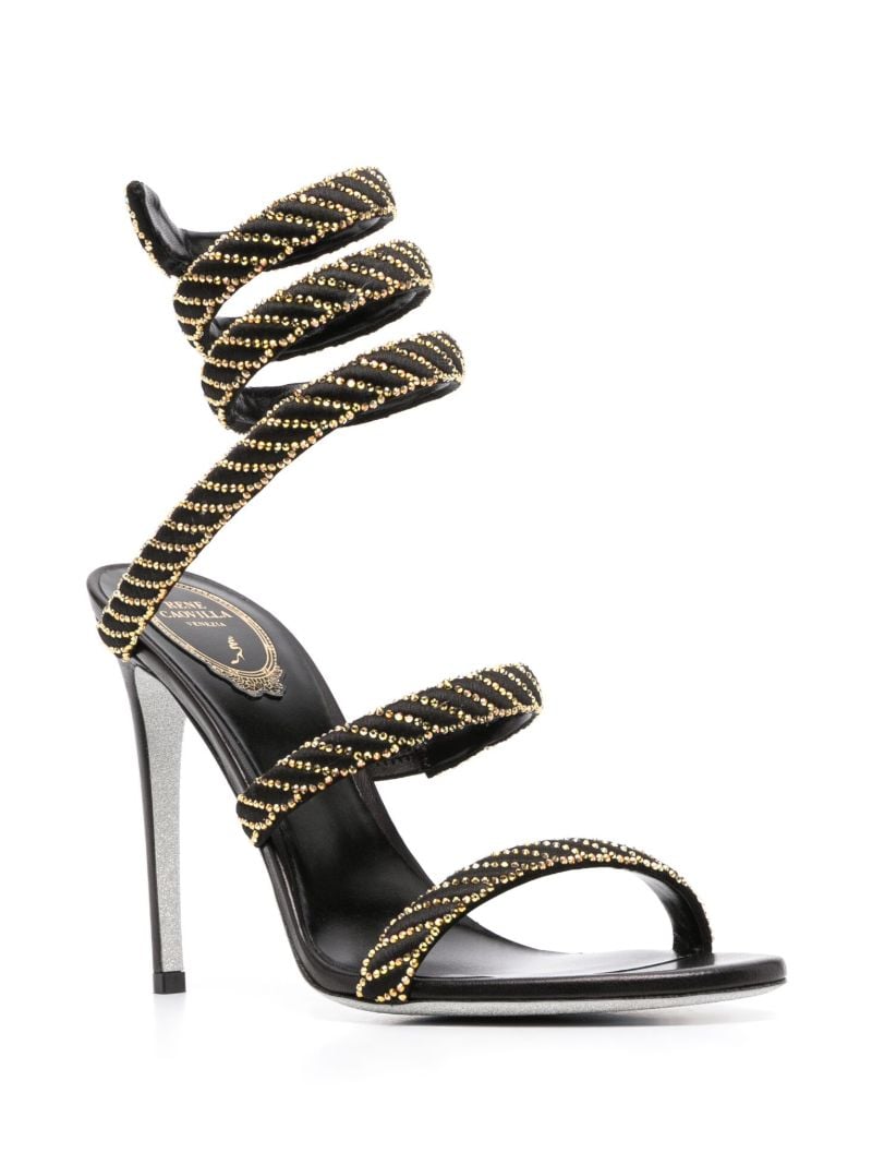 Black Cleo 105 Sandals