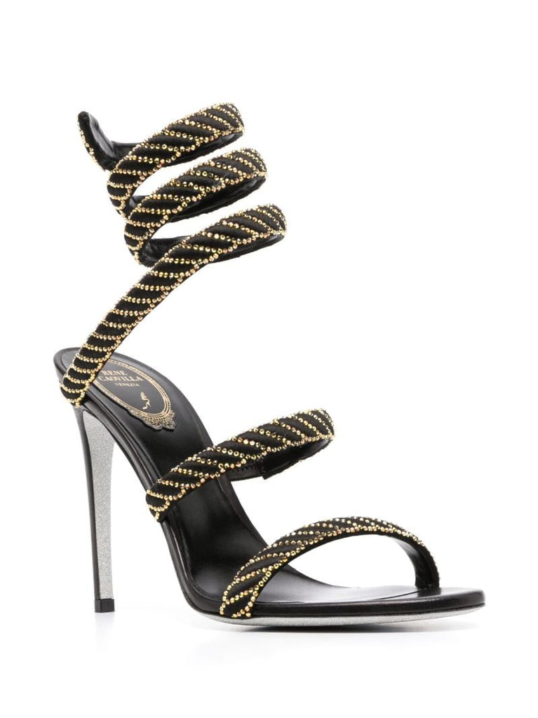 Black Cleo 105 Sandals