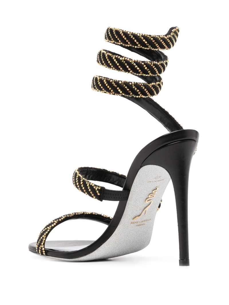Black Cleo 105 Sandals