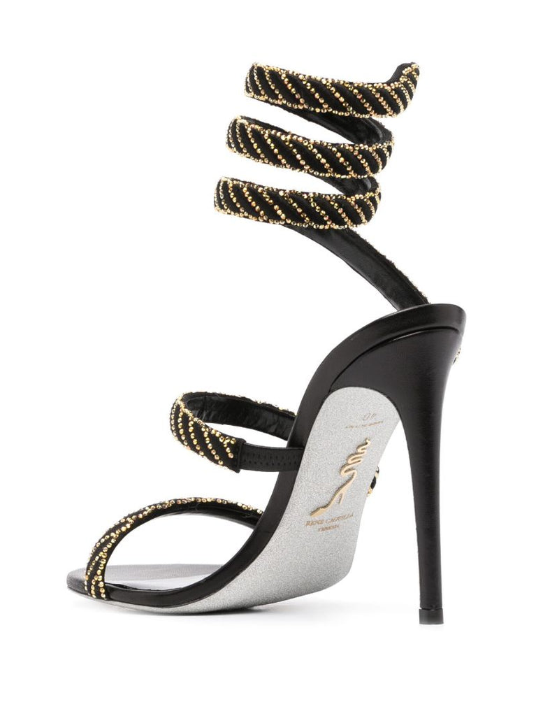 Black Cleo 105 Sandals