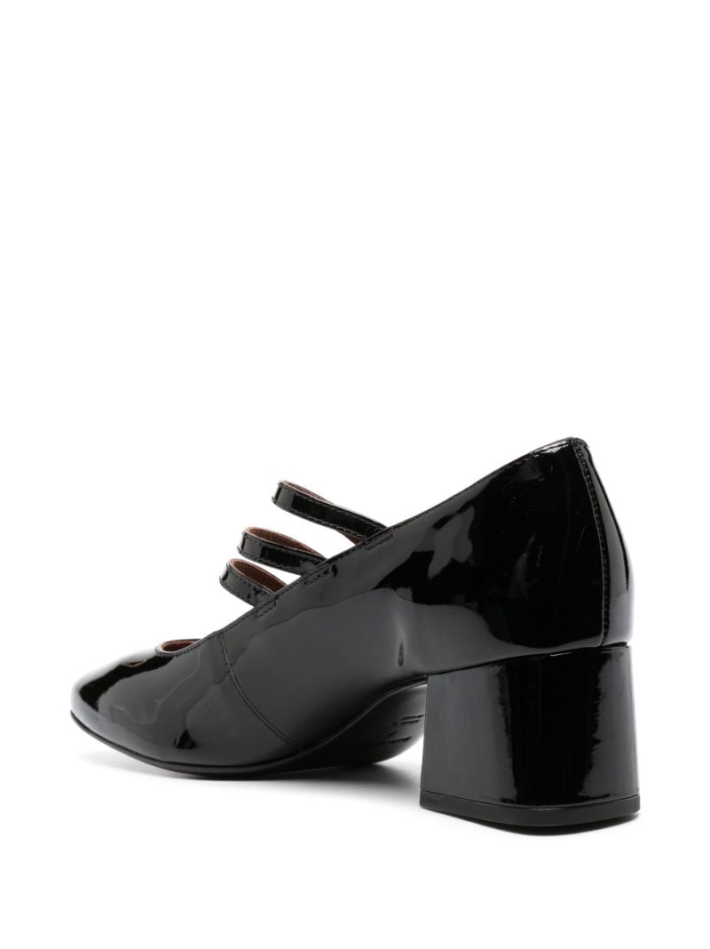 Black Mimi 50 Patent Pumps