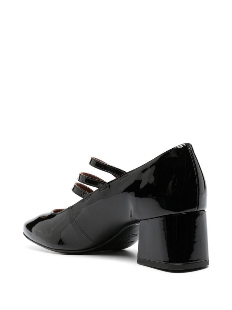 Black Mimi 50 Patent Pumps