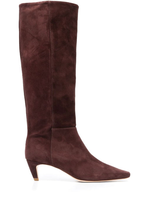Brown Remy Knee High Boots
