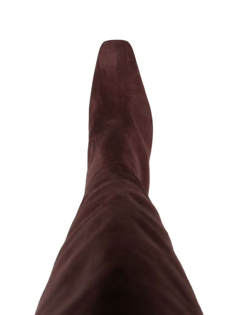 Brown Remy Knee High Boots