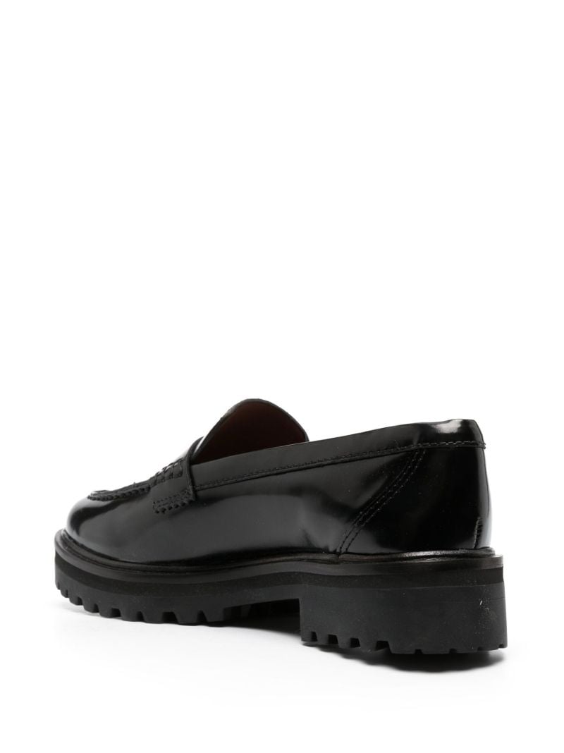 Black Agathea Chunky Loafers