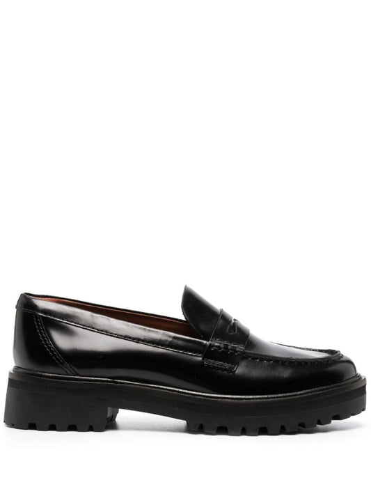 Black Agathea Chunky Loafers