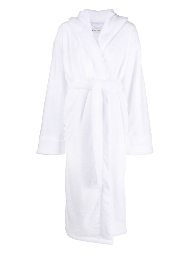 White House Hooded Robe