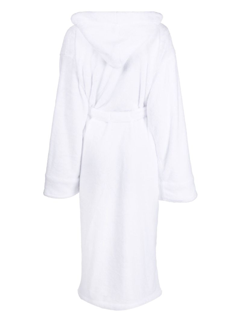 White House Hooded Robe