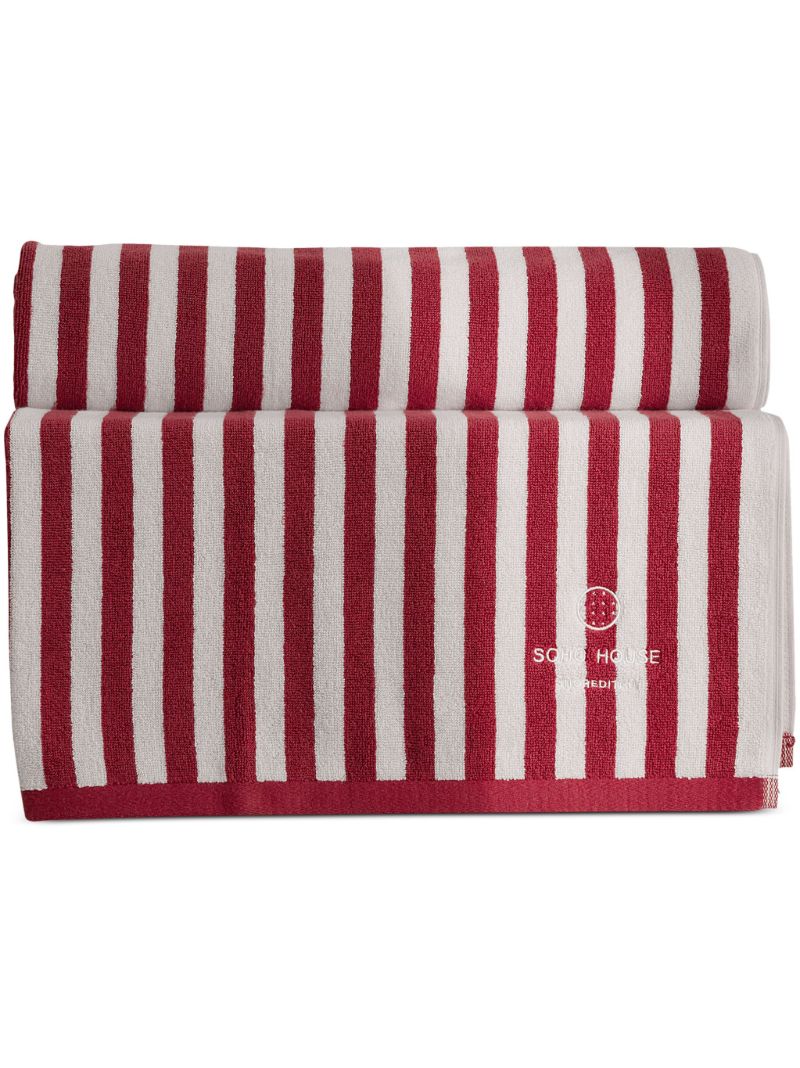 Red Shoreditch Cotton Pool Towel