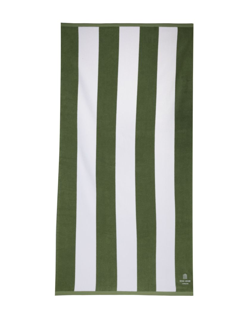 Green Babington House Pool Towel