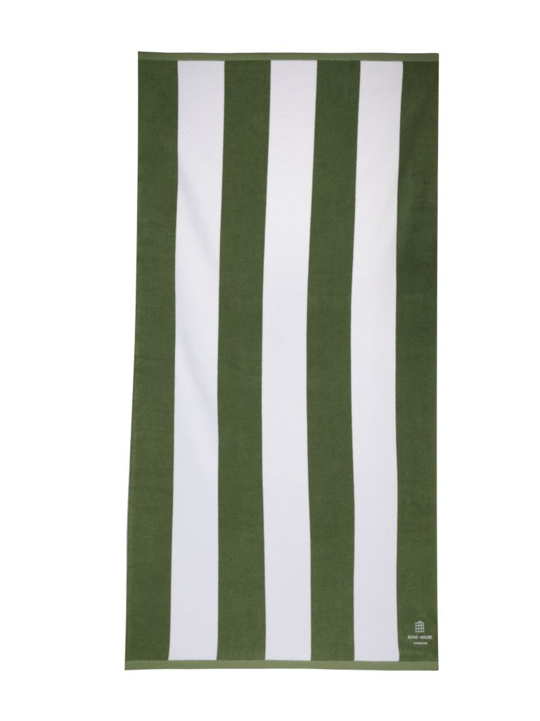 Green Babington House Pool Towel