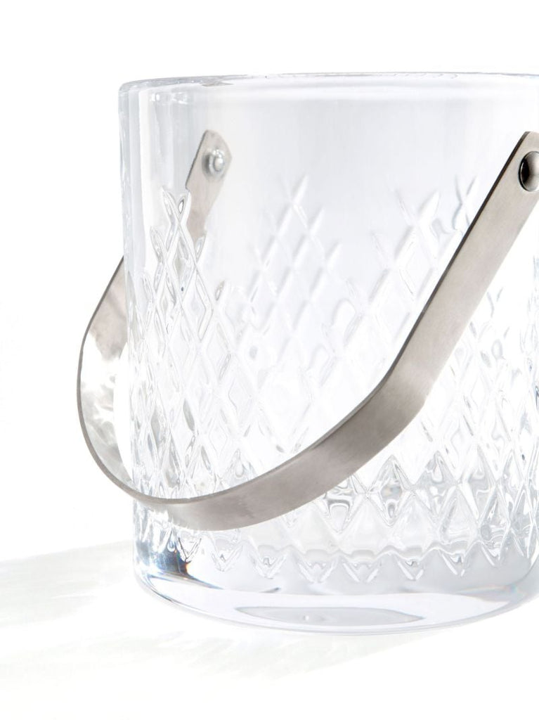 Clear Barwell Crystal Ice Bucket