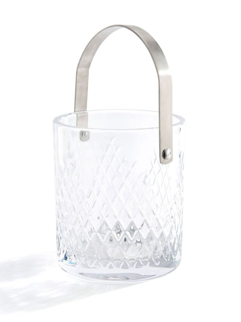 Clear Barwell Crystal Ice Bucket