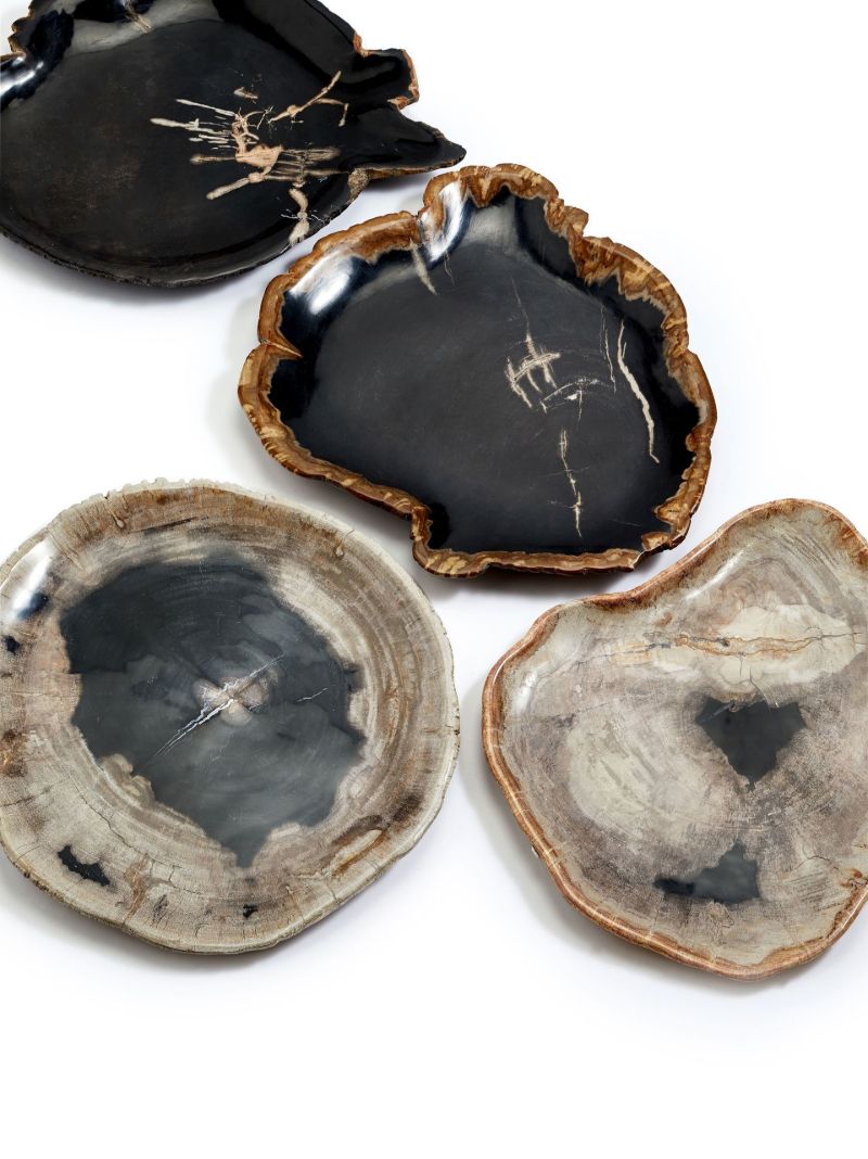 Black Balfern Large Wood Platter