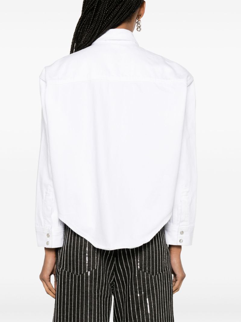 White Denim Jacket