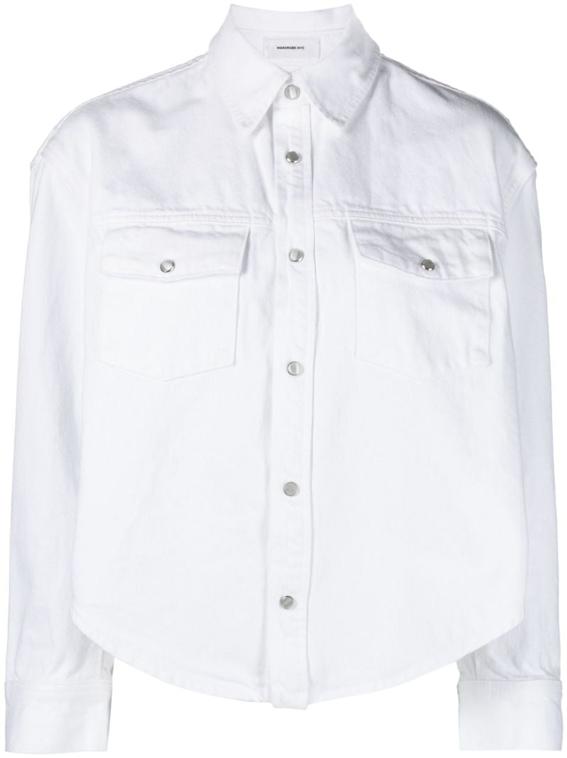 White Denim Jacket