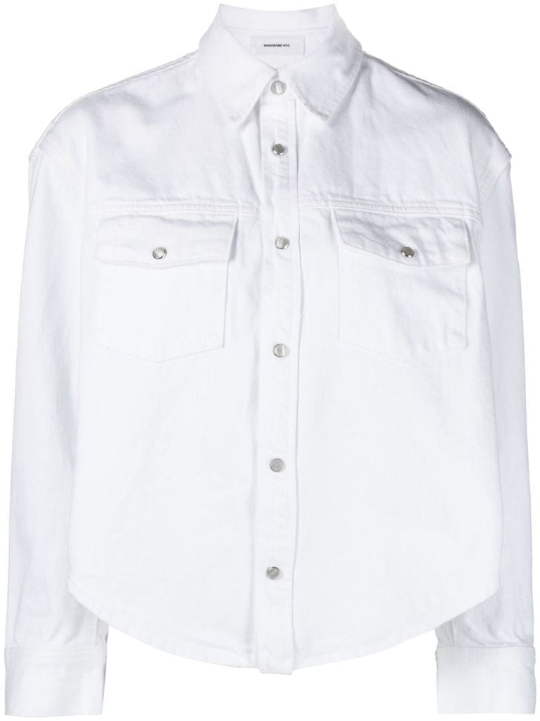 White Denim Jacket