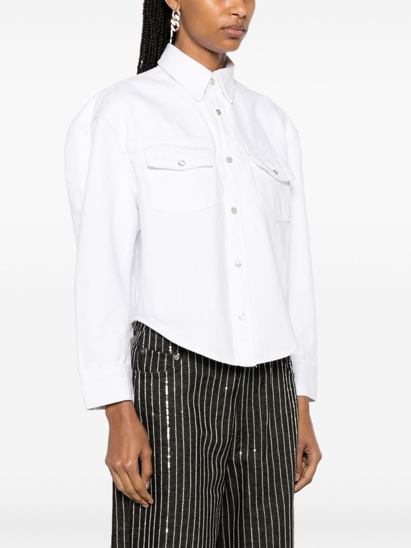 White Denim Jacket