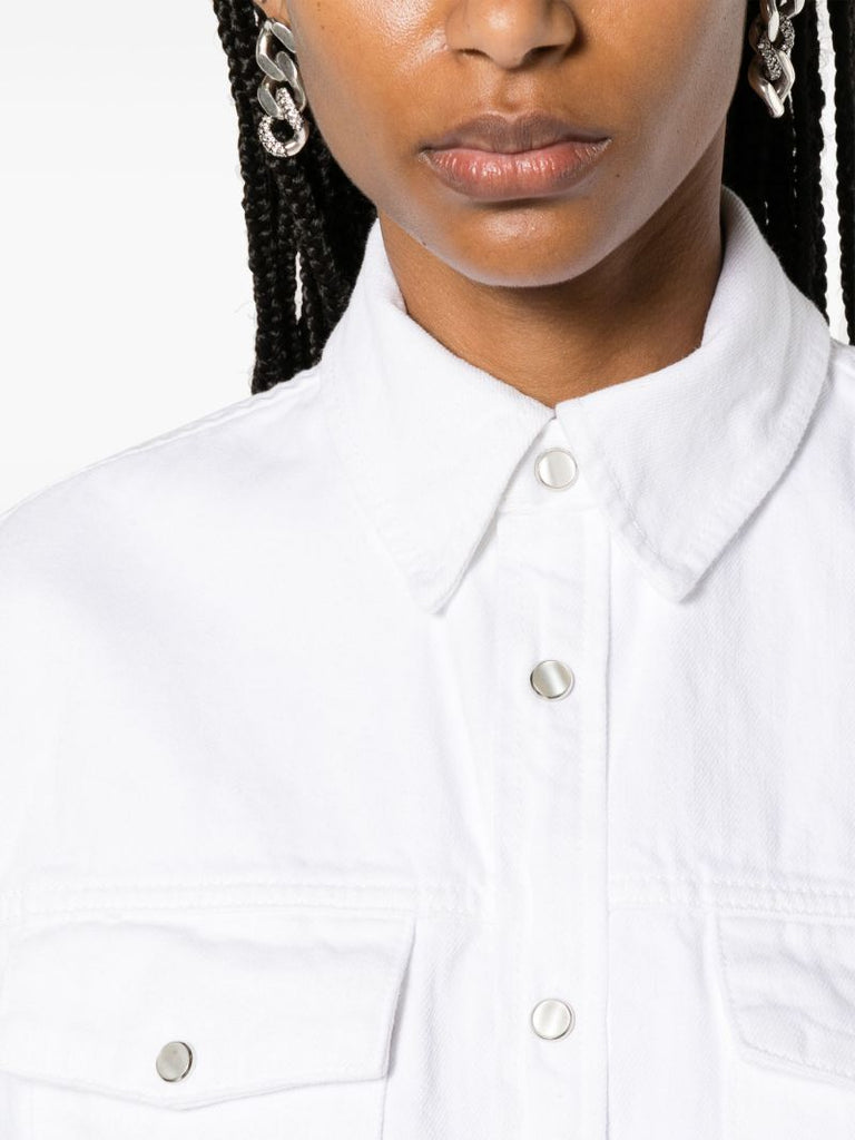 White Denim Jacket