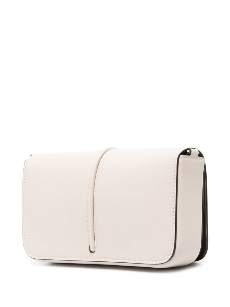 Neutral Fendigraphy Leather Cross Body Bag