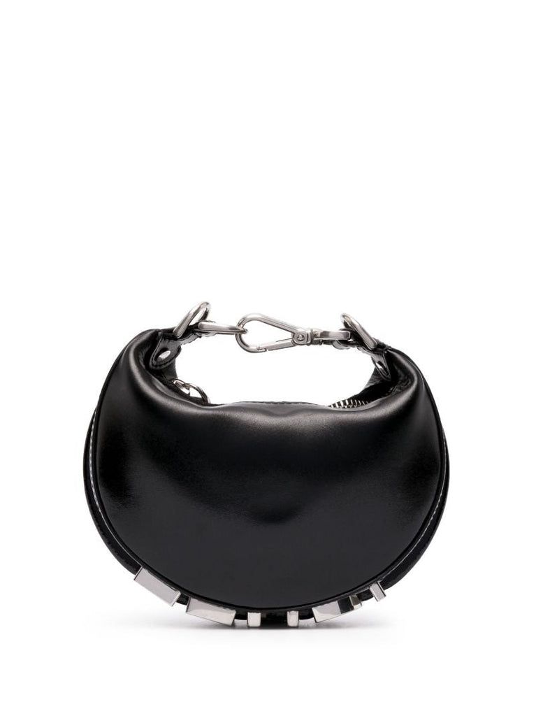 Black Mini Nano Fedigraphy Mini Bag