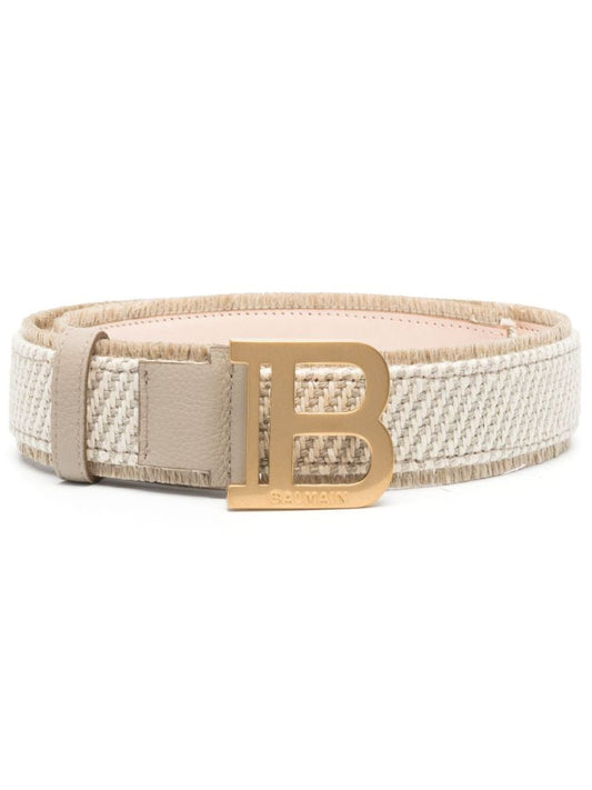 Neutral Logo-plaque Belt