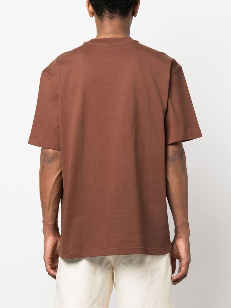 Brown Le T-shirt Prata Cotton Top