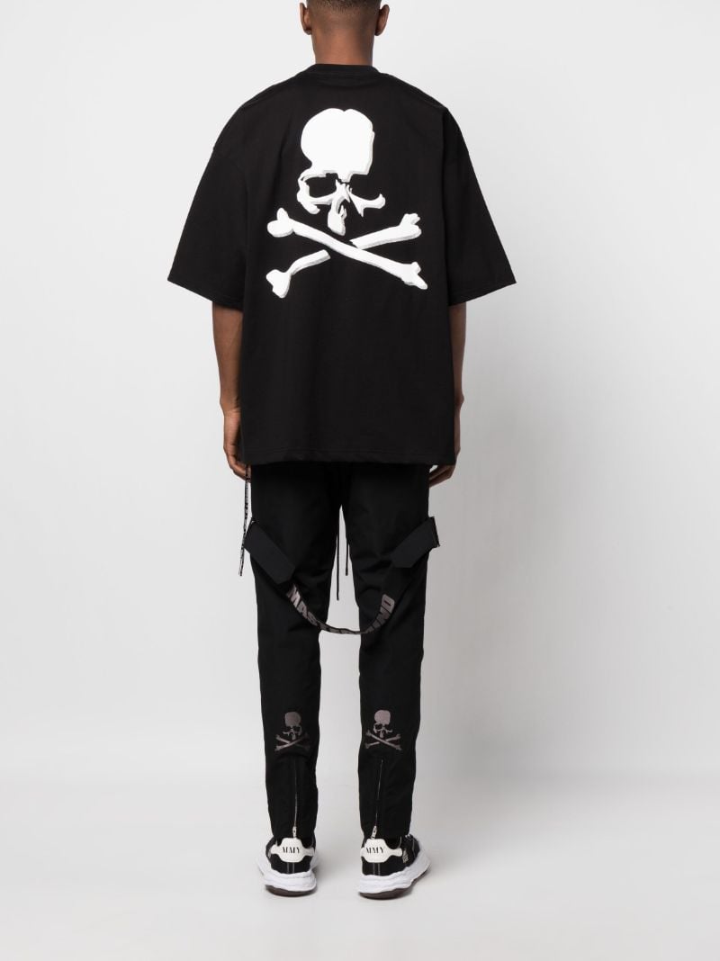 Black Logo Print T-shirt