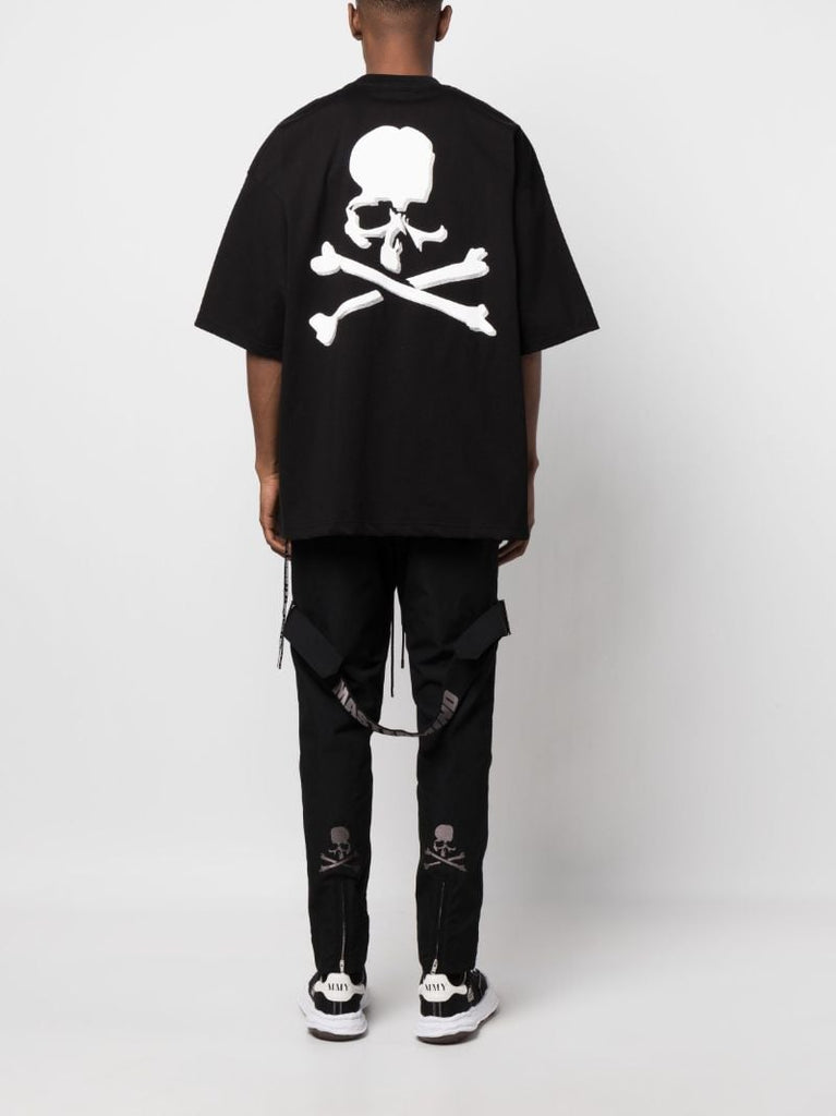 Black Logo Print T-shirt